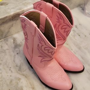 Austin Youth Size 4 Pink Boots